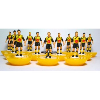 Subbuteo Andrew Table Soccer Aris Salonica 1983-1984 on Hasbro Bases